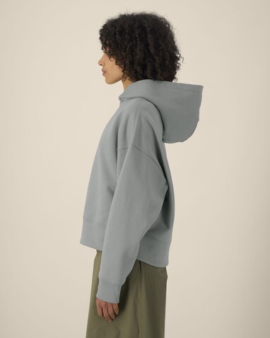 Voicer - Der Boxy Unisex-Hoodie aus recycelter Baumwolle - Misty Grey - M bedrucken, Art.-Nr. STSU256C1381M Voicer - Der Boxy Unisex-Hoodie aus recycelter Baumwolle - Misty Grey - M bedrucken, Art.-Nr. STSU256C1381M