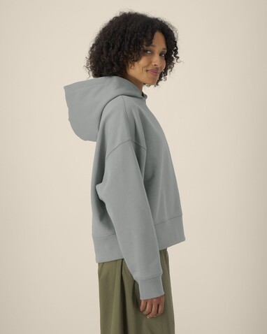 Voicer - Der Boxy Unisex-Hoodie aus recycelter Baumwolle - Misty Grey - XXL bedrucken, Art.-Nr. STSU256C1382X Voicer - Der Boxy Unisex-Hoodie aus recycelter Baumwolle - Misty Grey - XXL bedrucken, Art.-Nr. STSU256C1382X