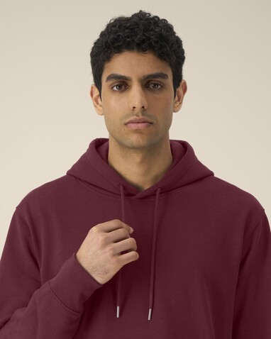 Gamechanger - Der Unisex-Hoodie aus recycelter Baumwolle - Burgundy - M bedrucken, Art.-Nr. STSU257C2441M