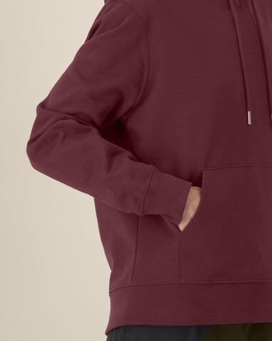 Gamechanger - Der Unisex-Hoodie aus recycelter Baumwolle - Burgundy - M bedrucken, Art.-Nr. STSU257C2441M