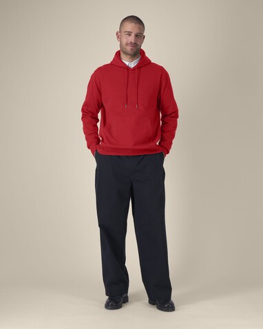 Gamechanger - Der Unisex-Hoodie aus recycelter Baumwolle - Red - XS bedrucken, Art.-Nr. STSU257C004XS