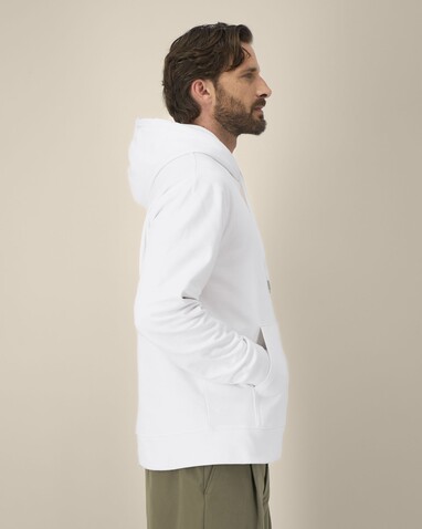 Gamechanger - Der Unisex-Hoodie aus recycelter Baumwolle - White - XXL bedrucken, Art.-Nr. STSU257C0012X