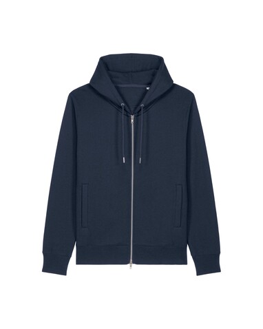 Astor - Der Unisex-Zip-Hoodie aus Baumwolle-TENCEL™ Modal - French Navy - 3XL bedrucken, Art.-Nr. STSU261C7273X