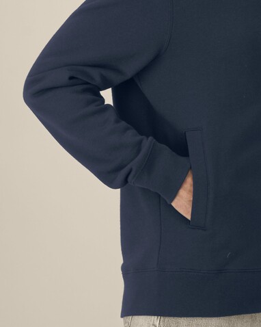 Astor - Der Unisex-Zip-Hoodie aus Baumwolle-TENCEL™ Modal - French Navy - 3XL bedrucken, Art.-Nr. STSU261C7273X