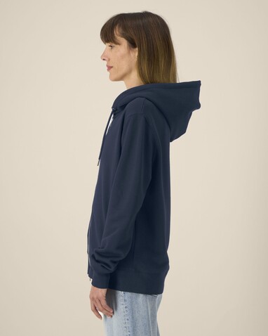 Astor - Der Unisex-Zip-Hoodie aus Baumwolle-TENCEL™ Modal - French Navy - XL bedrucken, Art.-Nr. STSU261C7271X Astor - Der Unisex-Zip-Hoodie aus Baumwolle-TENCEL™ Modal - French Navy - XL bedrucken, Art.-Nr. STSU261C7271X