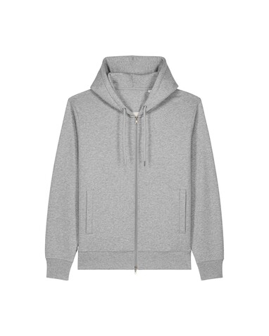 Astor - Der Unisex-Zip-Hoodie aus Baumwolle-TENCEL™ Modal - Heather Grey - S bedrucken, Art.-Nr. STSU261C2501S Astor - Der Unisex-Zip-Hoodie aus Baumwolle-TENCEL™ Modal - Heather Grey - S bedrucken, Art.-Nr. STSU261C2501S
