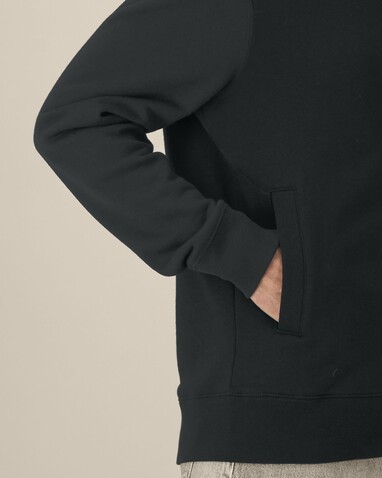 Astor - Der Unisex-Zip-Hoodie aus Baumwolle-TENCEL™ Modal - Black - M bedrucken, Art.-Nr. STSU261C0021M Astor - Der Unisex-Zip-Hoodie aus Baumwolle-TENCEL™ Modal - Black - M bedrucken, Art.-Nr. STSU261C0021M