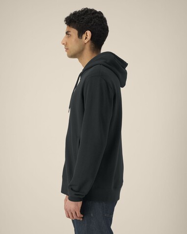 Astor - Der Unisex-Zip-Hoodie aus Baumwolle-TENCEL™ Modal - Black - S bedrucken, Art.-Nr. STSU261C0021S Astor - Der Unisex-Zip-Hoodie aus Baumwolle-TENCEL™ Modal - Black - S bedrucken, Art.-Nr. STSU261C0021S