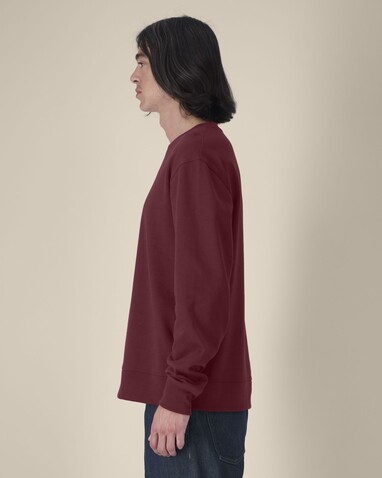 Thinker - Das Rundhals-Unisex-Sweatshirt aus recycelter Baumwolle - Burgundy - 4XL bedrucken, Art.-Nr. STSU269C2444X