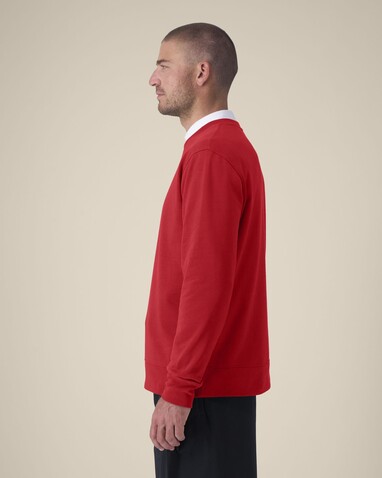 Thinker - Das Rundhals-Unisex-Sweatshirt aus recycelter Baumwolle - Red - M bedrucken, Art.-Nr. STSU269C0041M Thinker - Das Rundhals-Unisex-Sweatshirt aus recycelter Baumwolle - Red - M bedrucken, Art.-Nr. STSU269C0041M