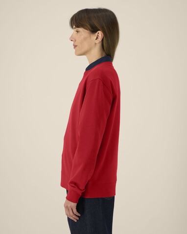 Thinker - Das Rundhals-Unisex-Sweatshirt aus recycelter Baumwolle - Red - L bedrucken, Art.-Nr. STSU269C0041L Thinker - Das Rundhals-Unisex-Sweatshirt aus recycelter Baumwolle - Red - L bedrucken, Art.-Nr. STSU269C0041L
