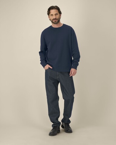 Thinker - Das Rundhals-Unisex-Sweatshirt aus recycelter Baumwolle - French Navy - 4XL bedrucken, Art.-Nr. STSU269C7274X Thinker - Das Rundhals-Unisex-Sweatshirt aus recycelter Baumwolle - French Navy - 4XL bedrucken, Art.-Nr. STSU269C7274X