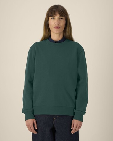 Thinker - Das Rundhals-Unisex-Sweatshirt aus recycelter Baumwolle - Glazed Green - XXS bedrucken, Art.-Nr. STSU269C0362S