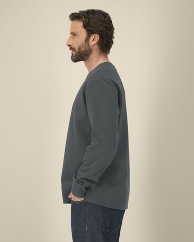 Thinker - Das Rundhals-Unisex-Sweatshirt aus recycelter Baumwolle - Anthracite - L bedrucken, Art.-Nr. STSU269C2531L Thinker - Das Rundhals-Unisex-Sweatshirt aus recycelter Baumwolle - Anthracite - L bedrucken, Art.-Nr. STSU269C2531L