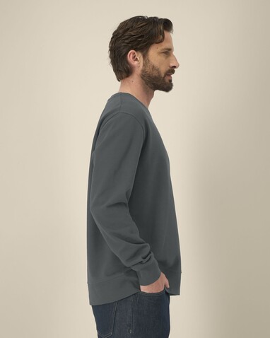 Thinker - Das Rundhals-Unisex-Sweatshirt aus recycelter Baumwolle - Anthracite - M bedrucken, Art.-Nr. STSU269C2531M
