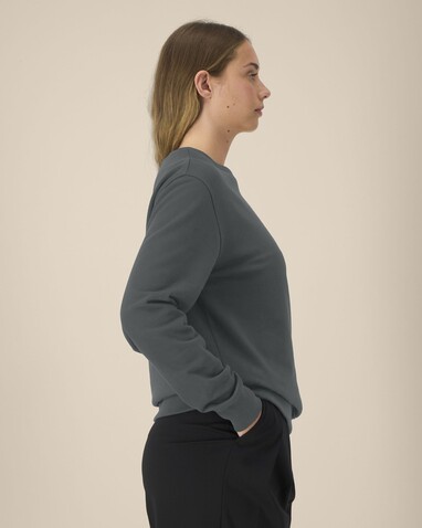 Thinker - Das Rundhals-Unisex-Sweatshirt aus recycelter Baumwolle - Anthracite - L bedrucken, Art.-Nr. STSU269C2531L Thinker - Das Rundhals-Unisex-Sweatshirt aus recycelter Baumwolle - Anthracite - L bedrucken, Art.-Nr. STSU269C2531L