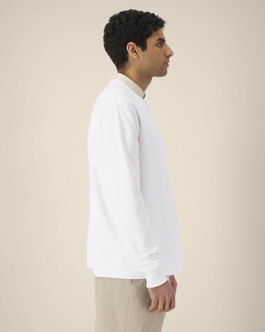 Thinker - Das Rundhals-Unisex-Sweatshirt aus recycelter Baumwolle - White - XS bedrucken, Art.-Nr. STSU269C001XS Thinker - Das Rundhals-Unisex-Sweatshirt aus recycelter Baumwolle - White - XS bedrucken, Art.-Nr. STSU269C001XS