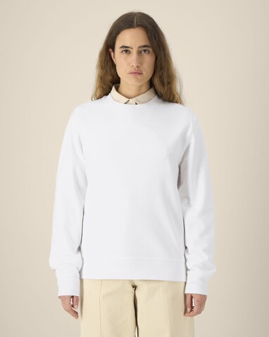 Thinker - Das Rundhals-Unisex-Sweatshirt aus recycelter Baumwolle - White - XS bedrucken, Art.-Nr. STSU269C001XS Thinker - Das Rundhals-Unisex-Sweatshirt aus recycelter Baumwolle - White - XS bedrucken, Art.-Nr. STSU269C001XS