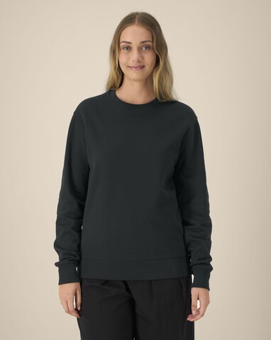 Thinker - Das Rundhals-Unisex-Sweatshirt aus recycelter Baumwolle - Black - XS bedrucken, Art.-Nr. STSU269C002XS Thinker - Das Rundhals-Unisex-Sweatshirt aus recycelter Baumwolle - Black - XS bedrucken, Art.-Nr. STSU269C002XS