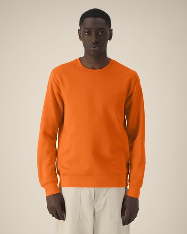 Roller - Das Rundhals-Unisex-Sweatshirt - Bright Orange - XS bedrucken, Art.-Nr. STSU868C013XS