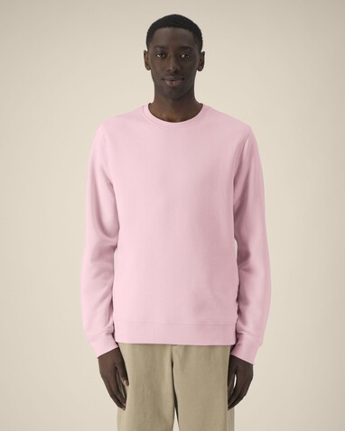Roller - Das Rundhals-Unisex-Sweatshirt - Cotton Pink - S bedrucken, Art.-Nr. STSU868C0051S