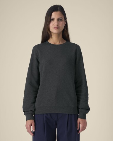 Roller - Das Rundhals-Unisex-Sweatshirt - Dark Heather Grey - XS bedrucken, Art.-Nr. STSU868C651XS