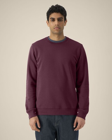 Roller - Das Rundhals-Unisex-Sweatshirt - Deep Plum - XXS bedrucken, Art.-Nr. STSU868C1512S