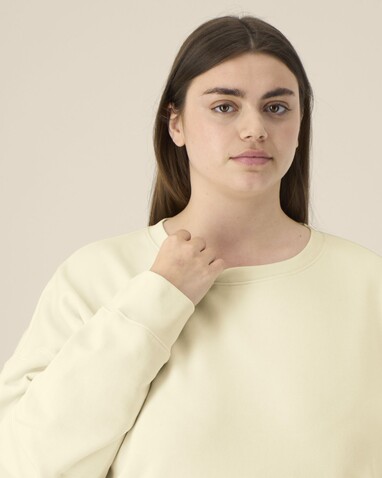Stella Alma - Das Iconic Damen-Rundhals-Sweatshirt - Honey Paper - M bedrucken, Art.-Nr. STSW212C1551M