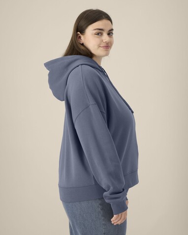 Stella Nora - Der Iconic Damen-Hoodie - Blue Grey - XL bedrucken, Art.-Nr. STSW213C1561X