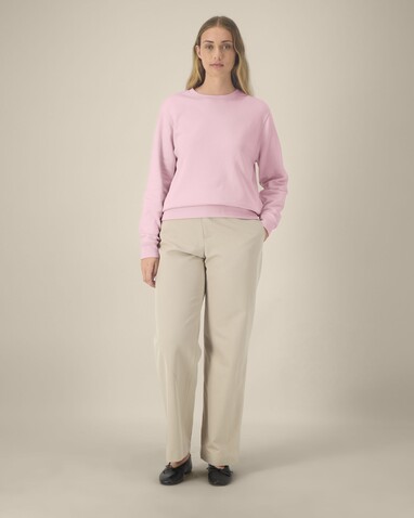 Stella Thinker - Das Damen-Rundhals-Sweatshirt aus recycelter Baumwolle - Cotton Pink - XS bedrucken, Art.-Nr. STSW254C005XS Stella Thinker - Das Damen-Rundhals-Sweatshirt aus recycelter Baumwolle - Cotton Pink - XS bedrucken, Art.-Nr. STSW254C005XS