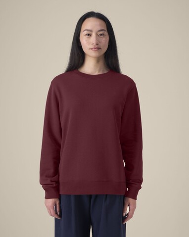 Stella Thinker - Das Damen-Rundhals-Sweatshirt aus recycelter Baumwolle - Burgundy - M bedrucken, Art.-Nr. STSW254C2441M Stella Thinker - Das Damen-Rundhals-Sweatshirt aus recycelter Baumwolle - Burgundy - M bedrucken, Art.-Nr. STSW254C2441M