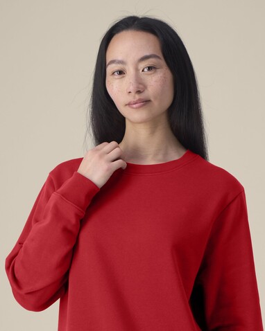 Stella Thinker - Das Damen-Rundhals-Sweatshirt aus recycelter Baumwolle - Red - XXL bedrucken, Art.-Nr. STSW254C0042X Stella Thinker - Das Damen-Rundhals-Sweatshirt aus recycelter Baumwolle - Red - XXL bedrucken, Art.-Nr. STSW254C0042X