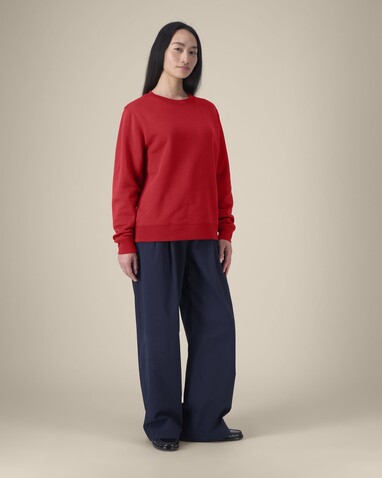 Stella Thinker - Das Damen-Rundhals-Sweatshirt aus recycelter Baumwolle - Red - XS bedrucken, Art.-Nr. STSW254C004XS Stella Thinker - Das Damen-Rundhals-Sweatshirt aus recycelter Baumwolle - Red - XS bedrucken, Art.-Nr. STSW254C004XS