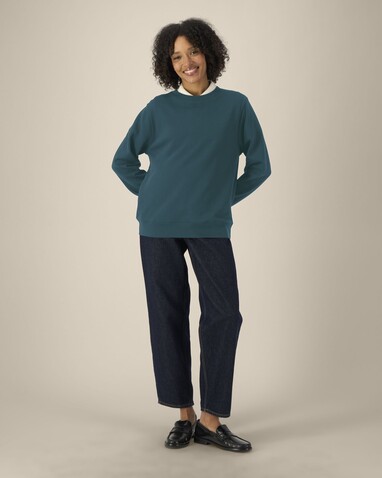 Stella Thinker - Das Damen-Rundhals-Sweatshirt aus recycelter Baumwolle - Stargazer - L bedrucken, Art.-Nr. STSW254C7021L