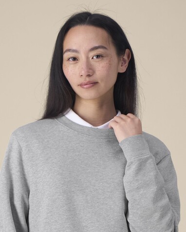 Stella Thinker - Das Damen-Rundhals-Sweatshirt aus recycelter Baumwolle - Heather Grey - XL bedrucken, Art.-Nr. STSW254C2501X Stella Thinker - Das Damen-Rundhals-Sweatshirt aus recycelter Baumwolle - Heather Grey - XL bedrucken, Art.-Nr. STSW254C2501X