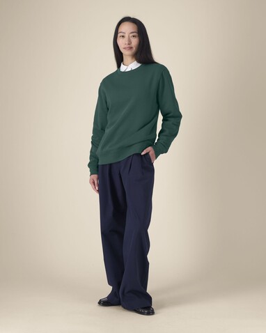 Stella Thinker - Das Damen-Rundhals-Sweatshirt aus recycelter Baumwolle - Glazed Green - XXL bedrucken, Art.-Nr. STSW254C0362X