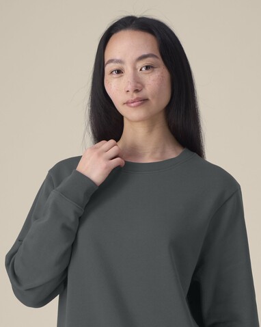 Stella Thinker - Das Damen-Rundhals-Sweatshirt aus recycelter Baumwolle - Anthracite - L bedrucken, Art.-Nr. STSW254C2531L Stella Thinker - Das Damen-Rundhals-Sweatshirt aus recycelter Baumwolle - Anthracite - L bedrucken, Art.-Nr. STSW254C2531L