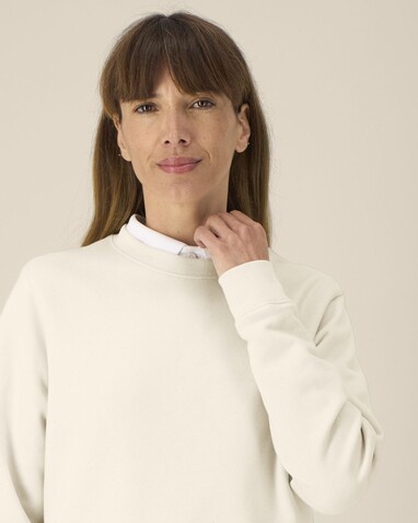 Stella Thinker - Das Damen-Rundhals-Sweatshirt aus recycelter Baumwolle - Natural Raw - 3XL bedrucken, Art.-Nr. STSW254C0543X