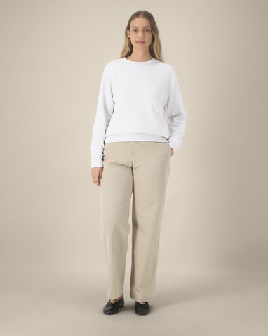 Stella Thinker - Das Damen-Rundhals-Sweatshirt aus recycelter Baumwolle - White - M bedrucken, Art.-Nr. STSW254C0011M Stella Thinker - Das Damen-Rundhals-Sweatshirt aus recycelter Baumwolle - White - M bedrucken, Art.-Nr. STSW254C0011M