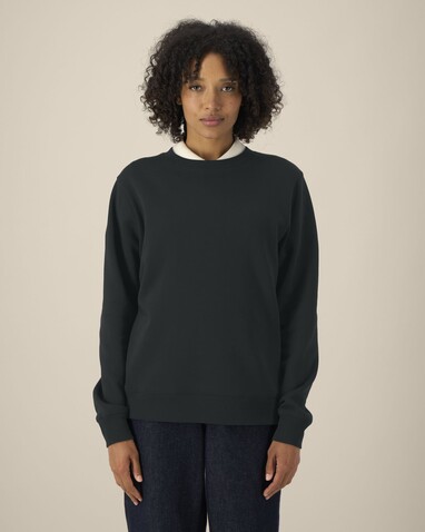 Stella Thinker - Das Damen-Rundhals-Sweatshirt aus recycelter Baumwolle - Black - XS bedrucken, Art.-Nr. STSW254C002XS Stella Thinker - Das Damen-Rundhals-Sweatshirt aus recycelter Baumwolle - Black - XS bedrucken, Art.-Nr. STSW254C002XS