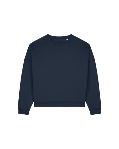 Stella Lianna - Das Damen-Rundhals-Sweatshirt aus Baumwolle-TENCEL™ Modal - French Navy - XL bedrucken, Art.-Nr. STSW262C7271X Stella Lianna - Das Damen-Rundhals-Sweatshirt aus Baumwolle-TENCEL™ Modal - French Navy - XL bedrucken, Art.-Nr. STSW262C7271X