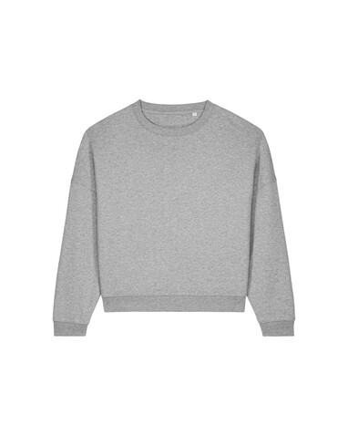 Stella Lianna - Das Damen-Rundhals-Sweatshirt aus Baumwolle-TENCEL™ Modal - Heather Grey - S bedrucken, Art.-Nr. STSW262C2501S Stella Lianna - Das Damen-Rundhals-Sweatshirt aus Baumwolle-TENCEL™ Modal - Heather Grey - S bedrucken, Art.-Nr. STSW262C2501S
