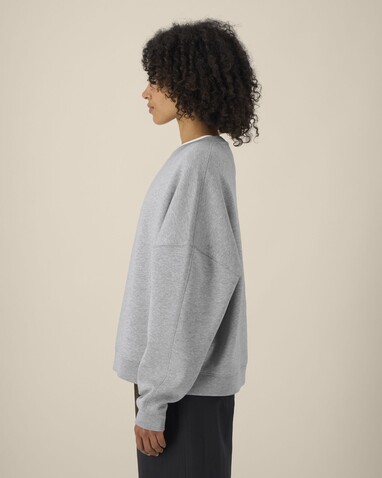 Stella Lianna - Das Damen-Rundhals-Sweatshirt aus Baumwolle-TENCEL™ Modal - Heather Grey - XL bedrucken, Art.-Nr. STSW262C2501X Stella Lianna - Das Damen-Rundhals-Sweatshirt aus Baumwolle-TENCEL™ Modal - Heather Grey - XL bedrucken, Art.-Nr. STSW262C2501X