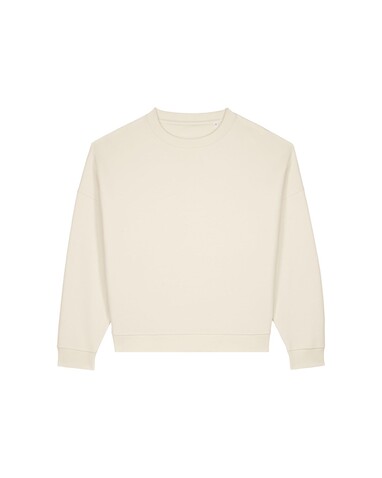 Stella Lianna - Das Damen-Rundhals-Sweatshirt aus Baumwolle-TENCEL™ Modal - Cream - XS bedrucken, Art.-Nr. STSW262C361XS