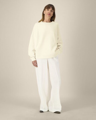 Stella Lianna - Das Damen-Rundhals-Sweatshirt aus Baumwolle-TENCEL™ Modal - Cream - XS bedrucken, Art.-Nr. STSW262C361XS