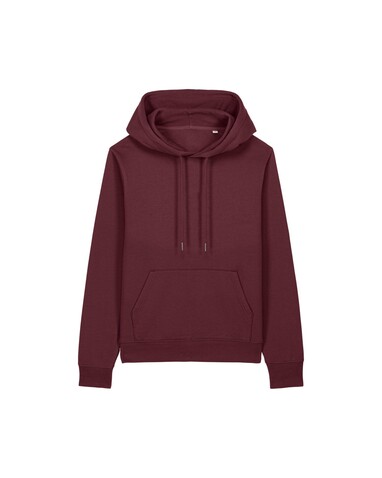 Stella Gamechanger - Der Damen-Hoodie aus recycelter Baumwolle - Burgundy - XL bedrucken, Art.-Nr. STSW268C2441X