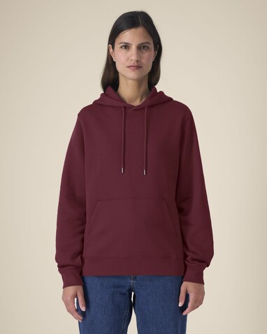 Stella Gamechanger - Der Damen-Hoodie aus recycelter Baumwolle - Burgundy - L bedrucken, Art.-Nr. STSW268C2441L Stella Gamechanger - Der Damen-Hoodie aus recycelter Baumwolle - Burgundy - L bedrucken, Art.-Nr. STSW268C2441L