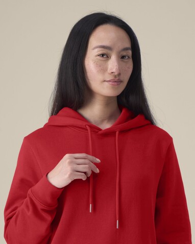 Stella Gamechanger - Der Damen-Hoodie aus recycelter Baumwolle - Red - M bedrucken, Art.-Nr. STSW268C0041M