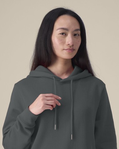 Stella Gamechanger - Der Damen-Hoodie aus recycelter Baumwolle - Anthracite - XS bedrucken, Art.-Nr. STSW268C253XS Stella Gamechanger - Der Damen-Hoodie aus recycelter Baumwolle - Anthracite - XS bedrucken, Art.-Nr. STSW268C253XS