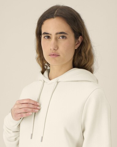 Stella Gamechanger - Der Damen-Hoodie aus recycelter Baumwolle - Natural Raw - L bedrucken, Art.-Nr. STSW268C0541L